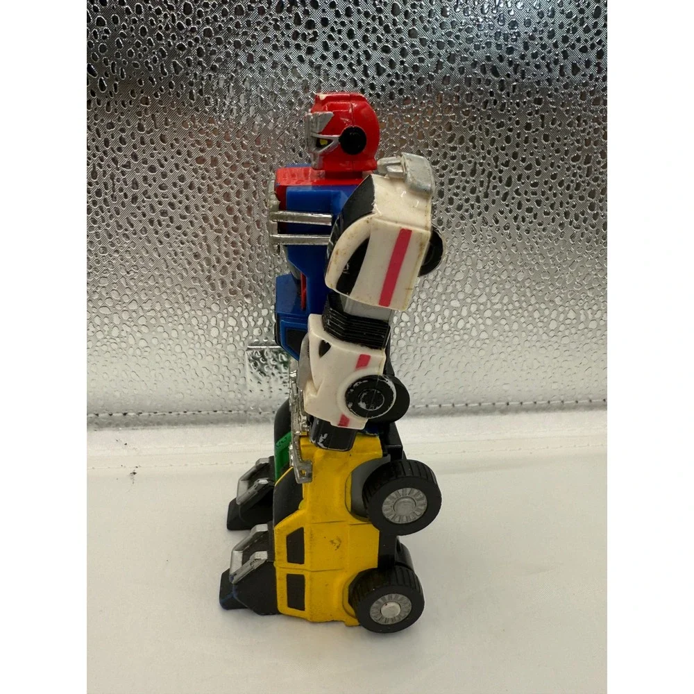Vintage 1993 Power Rangers Turbo Rescue Zord #2 #3 #4 Bandai‎ Action Figure 5 